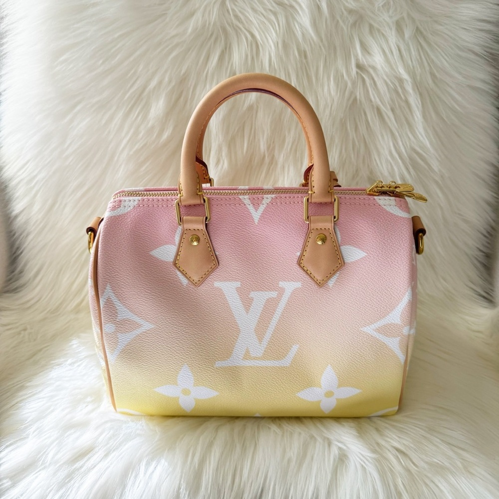 NIB Louis Vuitton Speedy 25 By The Pool Bandouliere Crossbody Special Edition - Picture 4 of 16